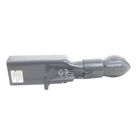 Cequent COUPLER, HITCH, LIGHT DUTY, COLLAR-LOK, NO. 4 3 IN. SQ/RECTANGULAR TONGUE MOUNT,  028462